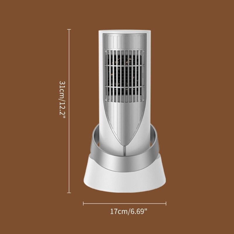 سخان مساحة سخان كهربائي محمول بمروحة برج صغير سخان مادة بلاستيكية 517C