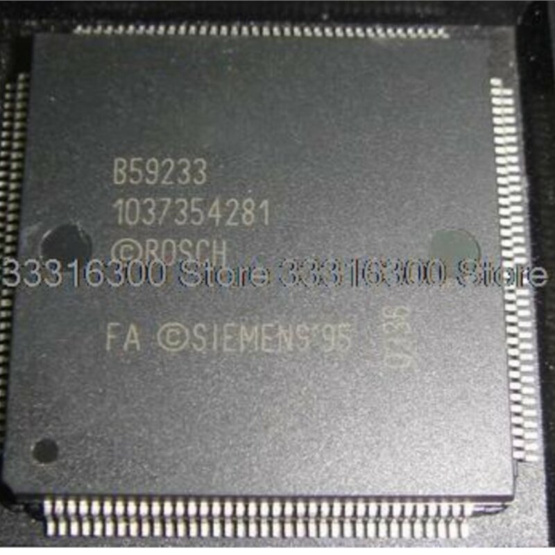 B59233 QFP144 Chip de computador automotivo IC, novo, 5pcs