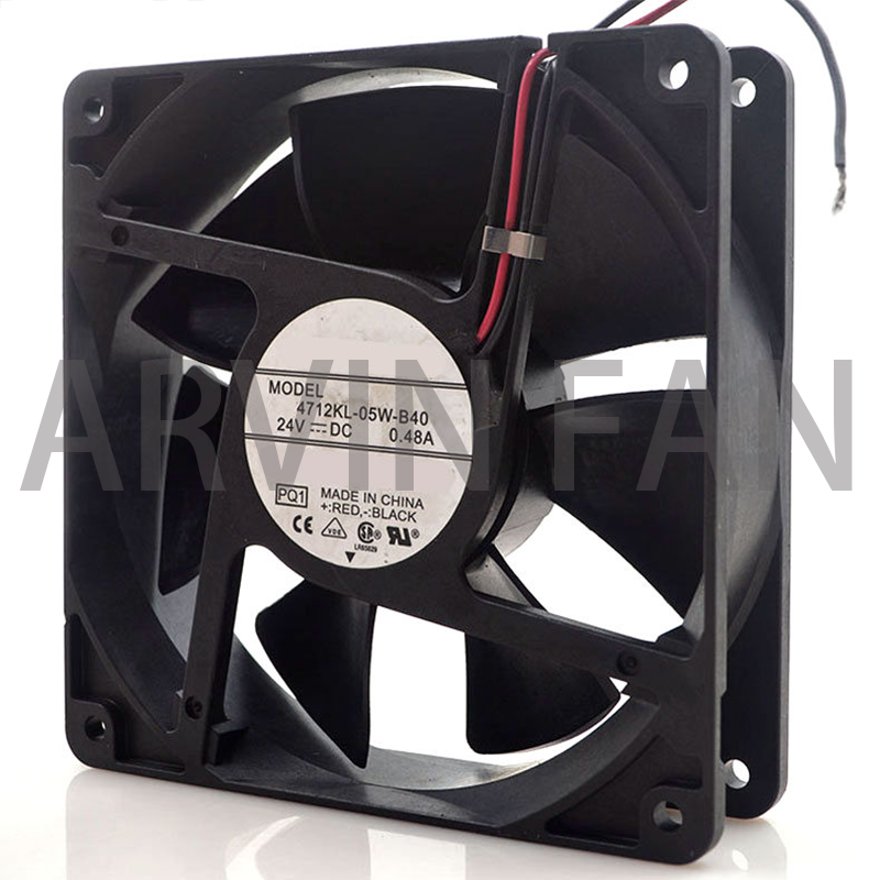 Original 4712KL-05W-B40 PQ1 24V 0.48A ACS800 Drive Axial Case Cooling Fan