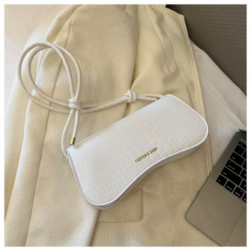 Women PU Leather Shoulder Bag New Premium Fashion Small Square Bag Solid Color Elegant Outing Sling Bag