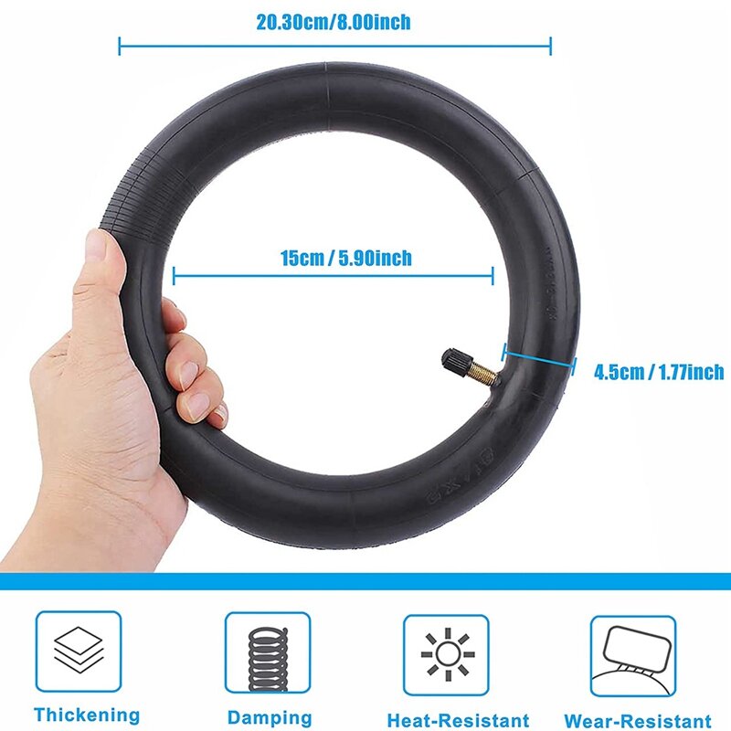 8 1/2 Scooter Tyre With Tube 8.5 Inch Outdoor And Indoor Tyres For Xiaomi 1S M365 Pro2 Electric Scooter