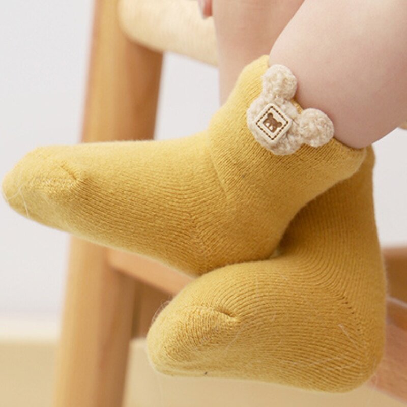 2023 calzini neonato inverno 5 stile calzini medi simpatici animali morbidi calzini casa bambini