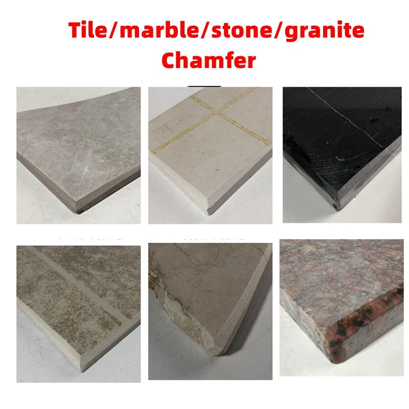 Ceramic tile edge trimming chamfering grinding disc 80/100mm stone granite chamfering rock plate edge trimming tool angle grind