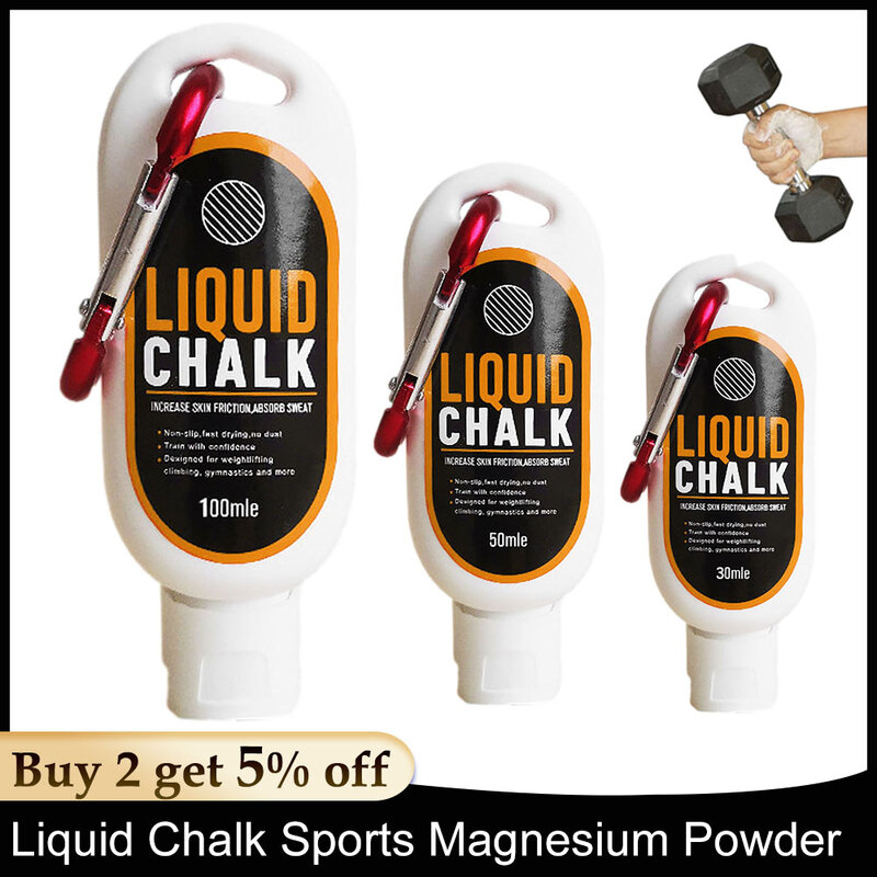 Poudre de Magnésium Liquide Anti-Alte, Antidérapant, pour dehors, Fitness, Lifting, Grip, Craie pour SportTIME