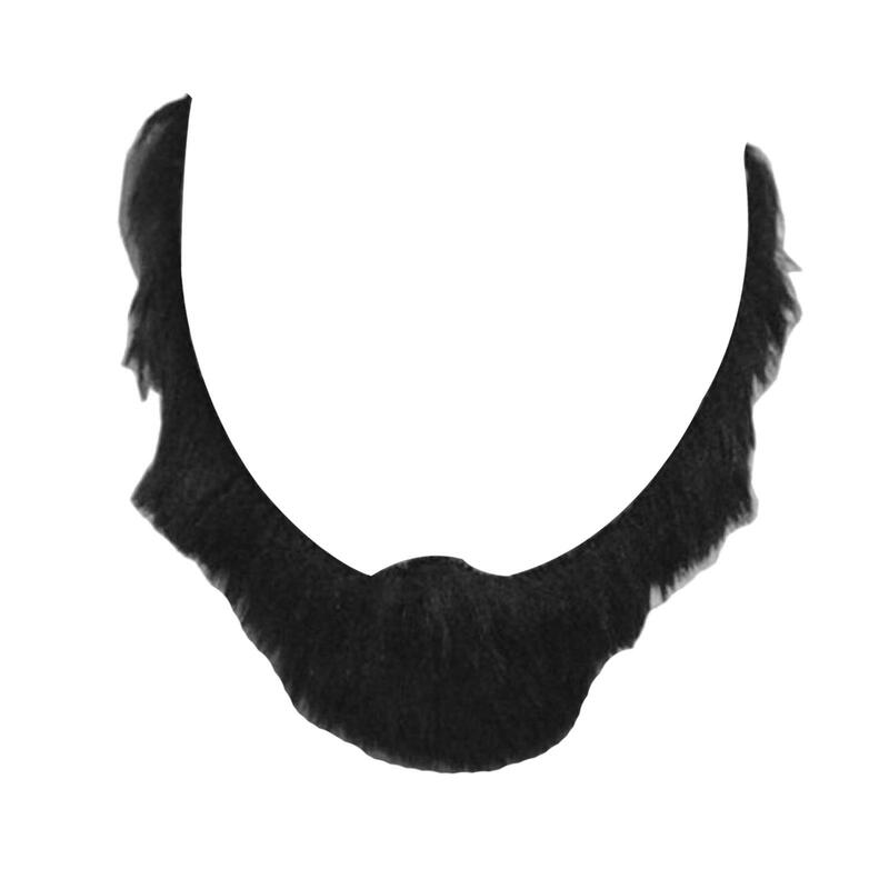 Falso Beard Costume Acessórios para adultos, bigodes, vestido extravagante