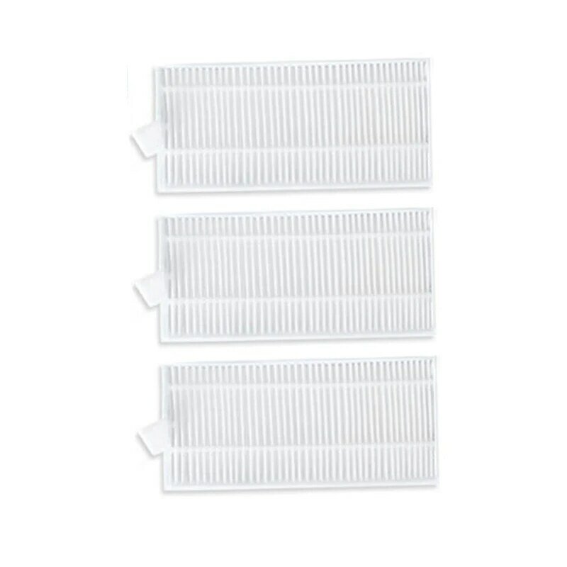 4*Filter+1*Roller Brush+8*Side Brushes For Cecotec For Conga 1690,1890,2090,2290 Panoramic And 2690 Vacuum Cleaner