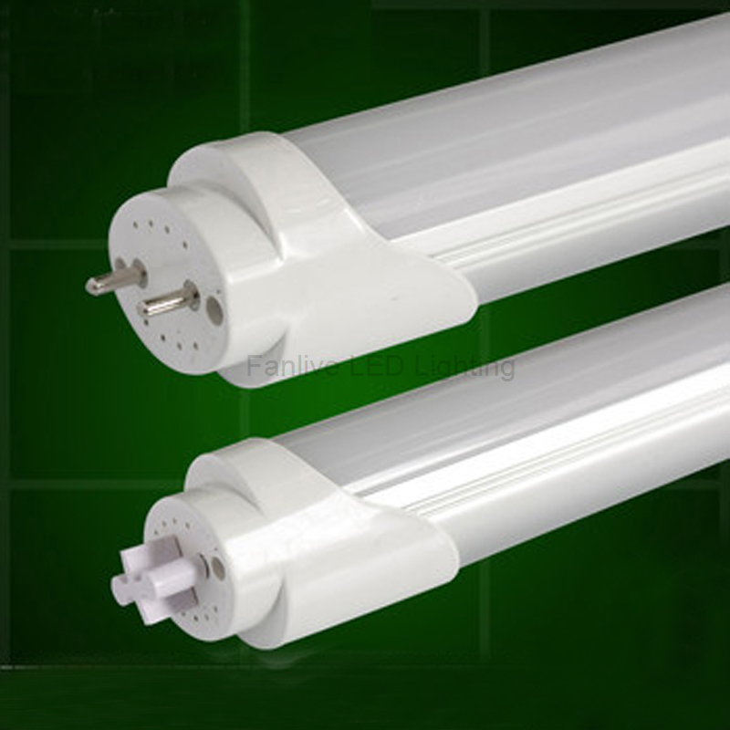 120 Pieces/lot 24W LED TUBE BULB T8 4FT 120cm Replace To Fluorescent Fixture Compatible With Inductive Ballast Milky Clear Cover