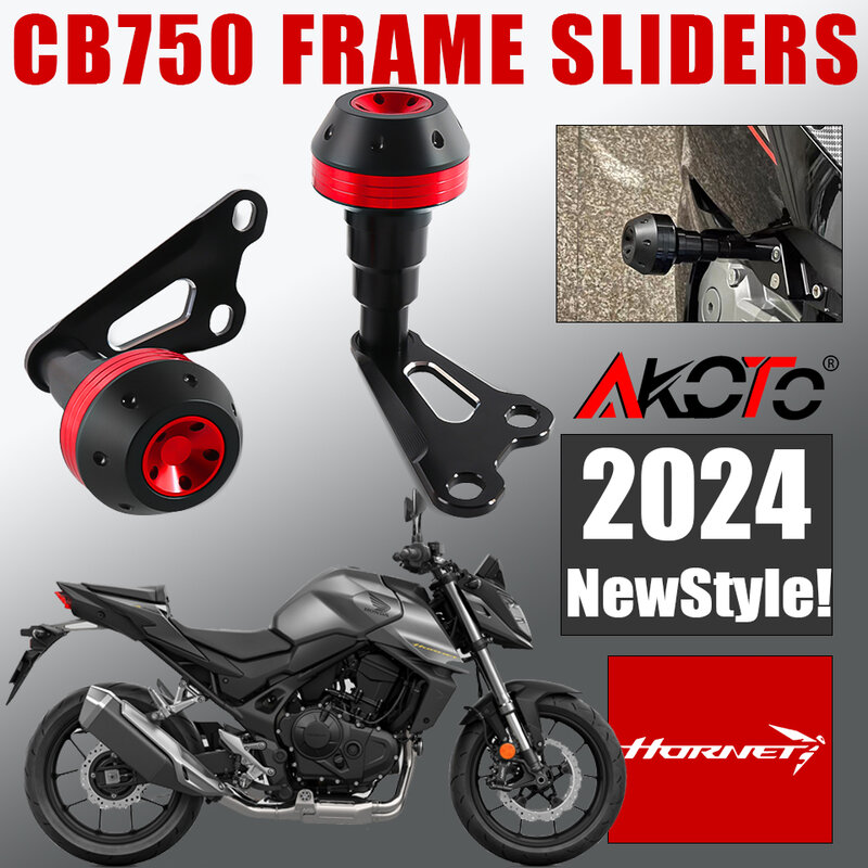 Neue 2 Stil Motorräder Motors chutz Abdeckung Rahmen Schieber Crash Pad Falls chutz Schutz für Honda CB750 Hornet 2024