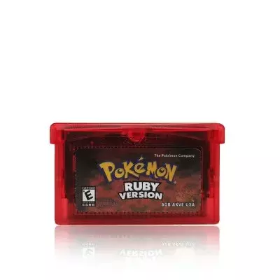Pokemon Series GBA Game 32 Bit cartuccia per videogiochi scheda Console Emerald Ruby LeafGreen zaffiro rassodato versione USA per GBA/NDS