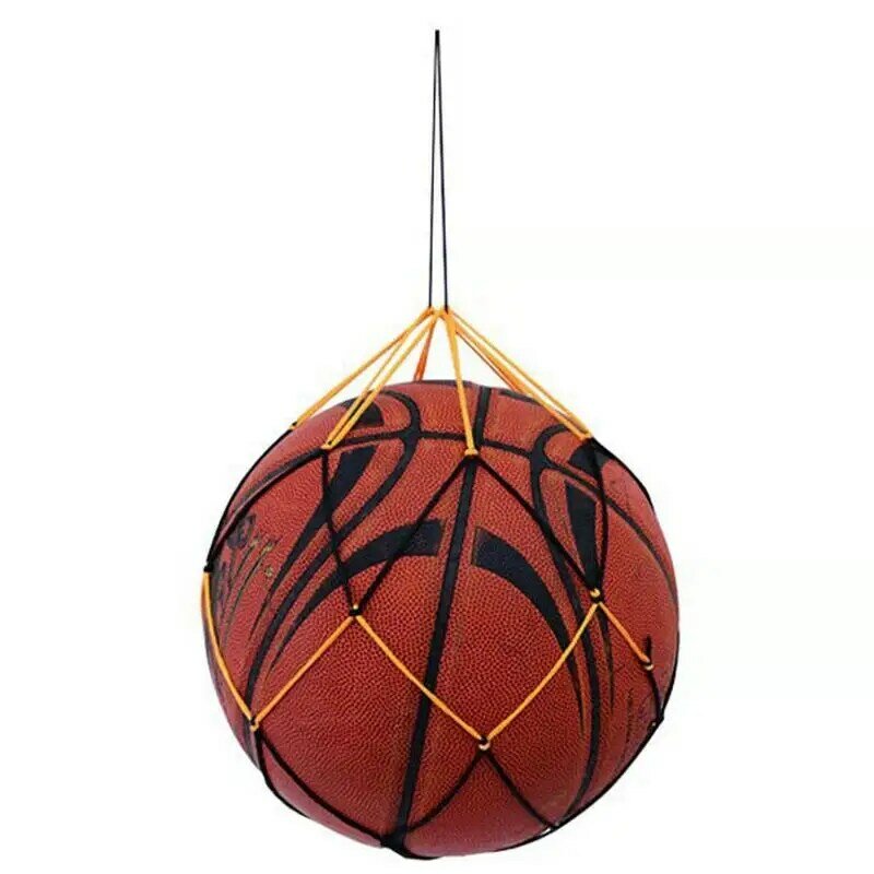 バスケットボール,サッカー,バスケットボールなどのスポーツ用のナイロンメッシュバッグ。