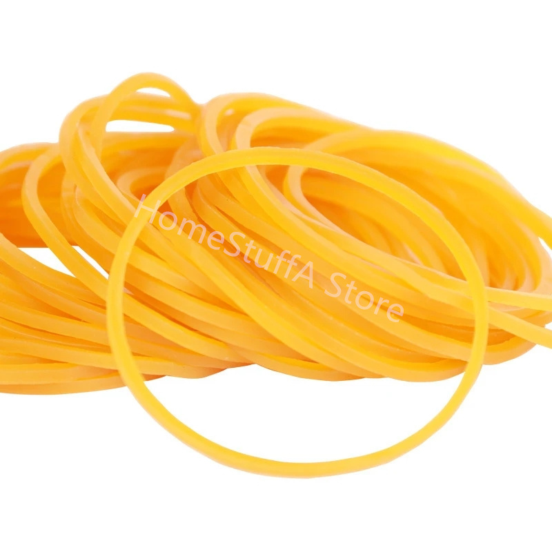 500pc Dehnbar Robust Elastische Gummibänder Verschiedene Größe Ring Gummibänder Seil Bänder für Geld Schule Schreibwaren