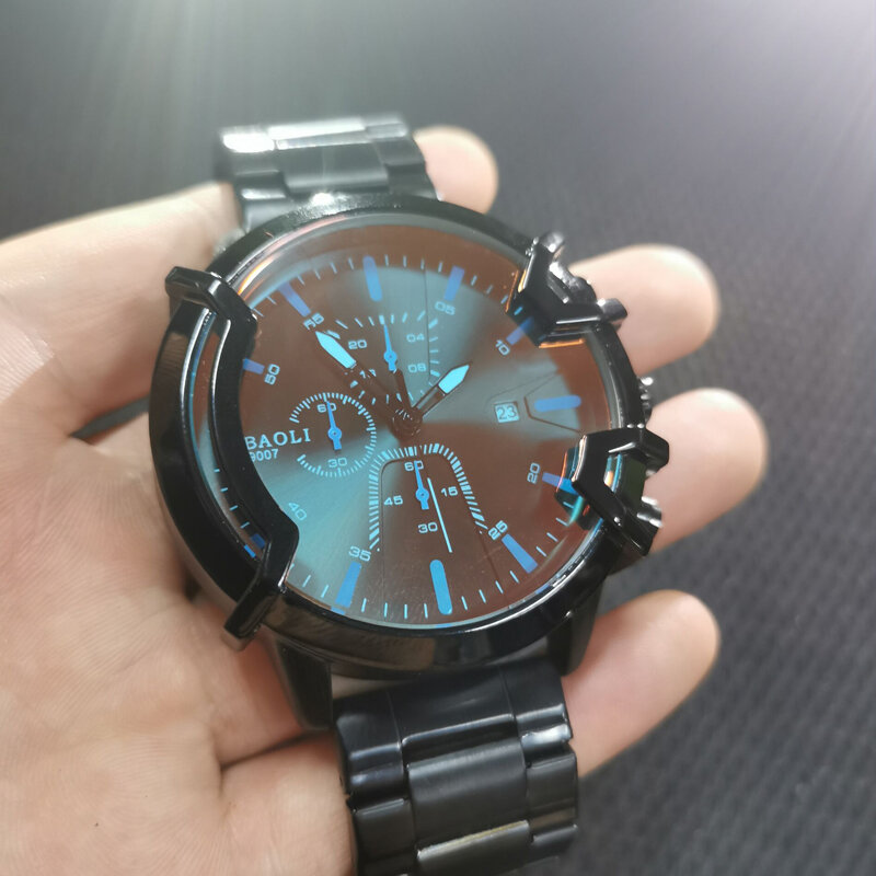 Cool Quartz Watch for Men Free Dropshipping Chronograph Mens Watches Waterproof Sport Military Reloj Hombre Luxury часы мужские