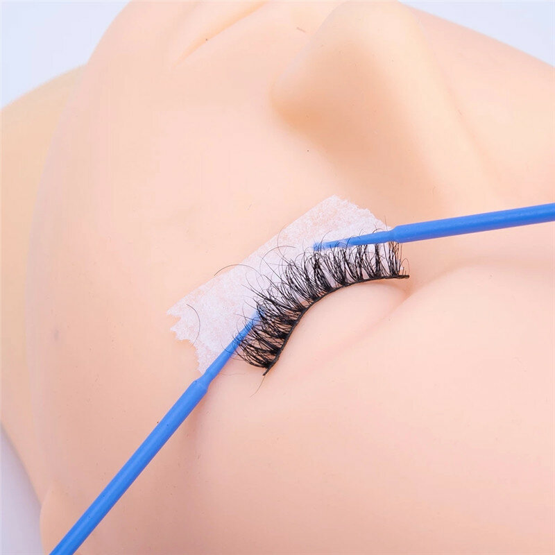 500Pcs Disposable MicroBrush Eyelashes Extension Individual Lash Removing Swab Micro Brush For Eyelash Extension Tools