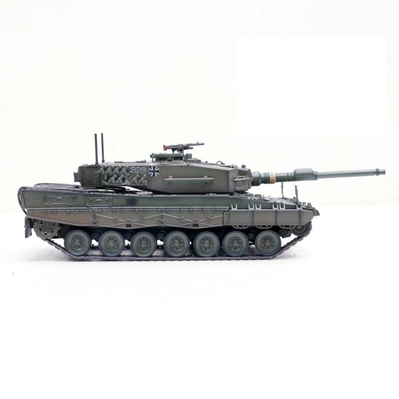 プラスチック合金メイン戦車モデル、ドイツ男性ヒョウ2a4、おもちゃギフトコレクション、シミュレーションディスプレイ装飾、ディーキャスト、1:72スケール