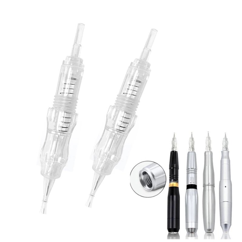 Professional Tattoo Cartridge Needle For P300 PMU Rotary Machine Needle 1R 3R 5R Screw Permanent Makeup Needles For SMP Eyebrow