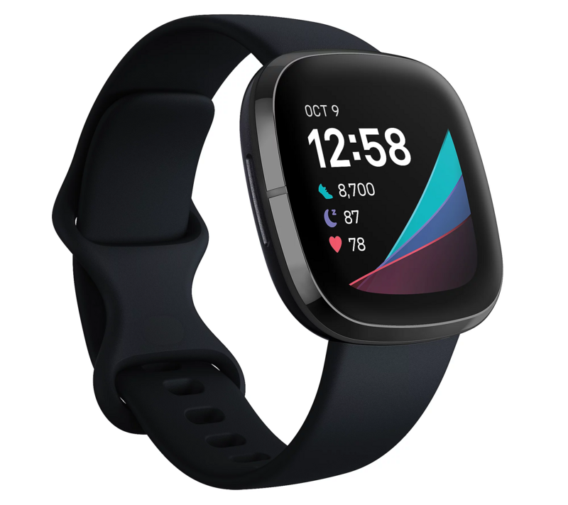 Fitbit-reloj inteligente Sense Advanced Health FB512, deportivo, rastreador de Fitness, con GPS incorporado