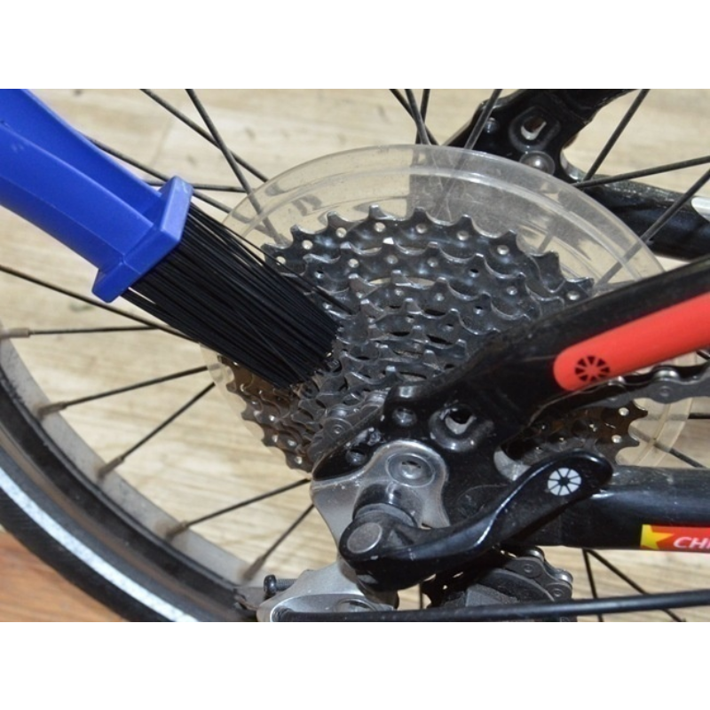 Motorcycle Chain Cleaning Brush  Bicycle  Clean  Gear Grunge  Outdoor Cleaner Car care Scrubber Tool