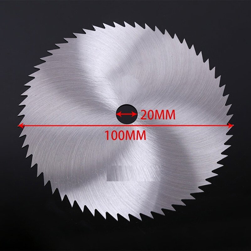 100mm Circular Saw Blade 16/20mm Bore Diameter Wood Plastic Metal Cutting Disc Woodworking Saw Blades For Power Rotary Tool