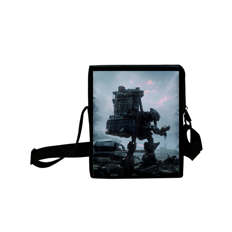 Game Armored Core VI Fires of Rubicon 2023 New Daypack Oxford Cloth Satchel Bag Unisex Bag
