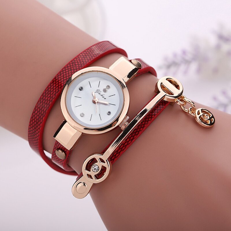 นาฬิกาควอตซ์ข้อมือนาฬิกาผู้หญิงประณีตสำหรับผู้หญิง, นาฬิกาควอตซ์ที่แม่นยำนาฬิกาควอตซ์สำหรับผู้หญิงขนาด33นิ้ว