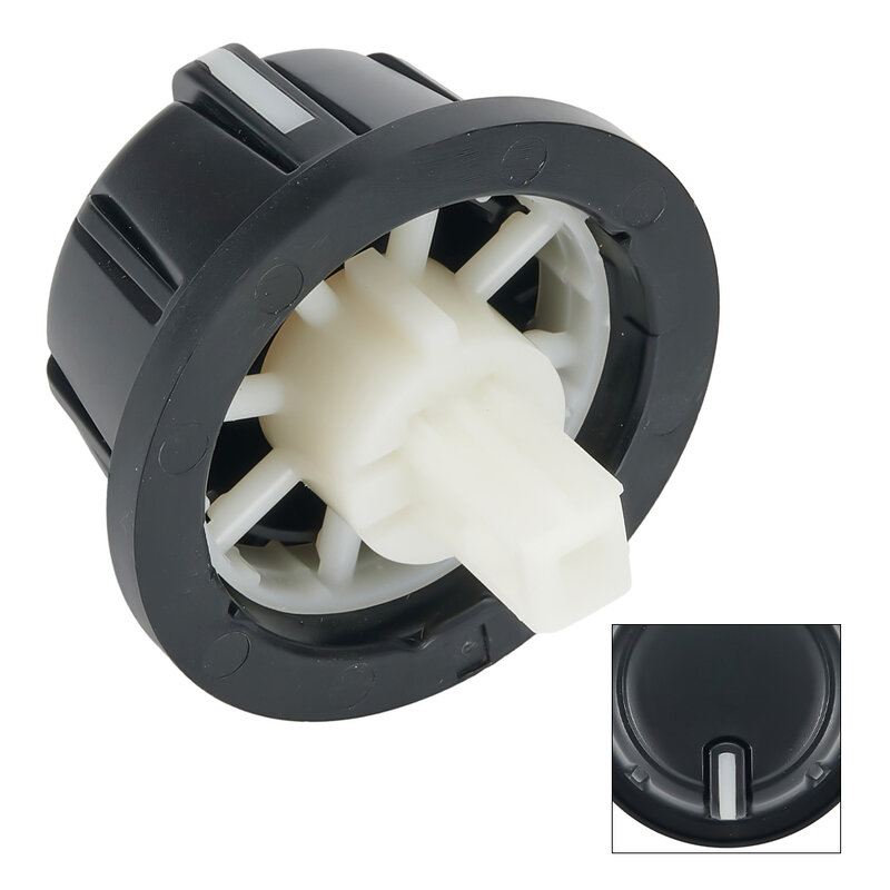 High Quality 1x A/C Control Knob 55905-0K340 Air Conditioner Switch Black Easy To Install Heater Switch Plastic