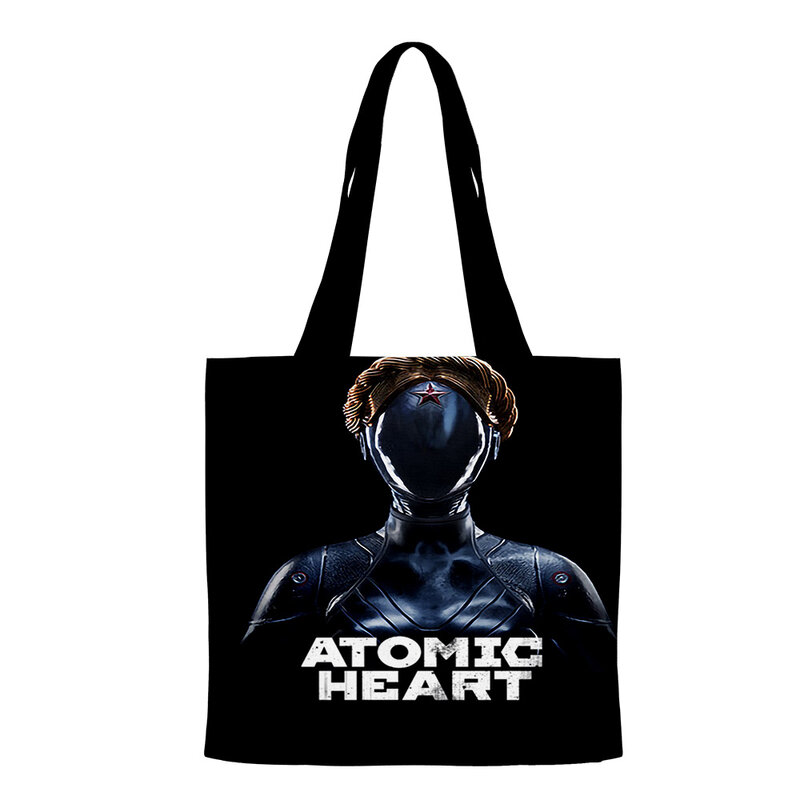 Atomic Heart Game 2023 Nieuwe Tas Boodschappentassen Herbruikbare Schouder Shopper Bags Casual Handtas
