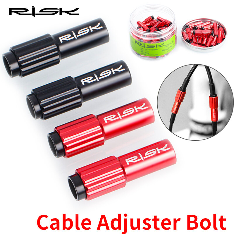 2 Stks/pak Risico 4Mm Weg Mountainbike Fiets Inline Kabel Richter Adapter Aanpassing Bout Derailleur Shift Remkabel