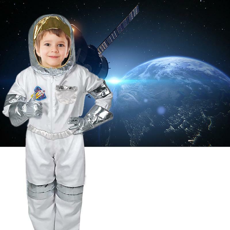 Costume d'astronaute pour enfants, jeu de fête, Halloween, carnaval, robe, balle, Rocket