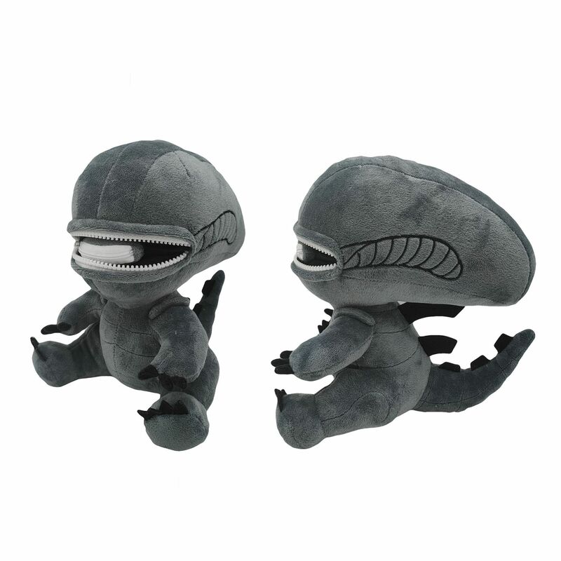 2023 śliczne Alien Xenomorph pluszowe zabawki pluszowe lalki inspirowane kreskówkami miękkie zabawki pluszowe dla chłopców dziewcząt fanów prezenty na urodziny, boże narodzenie