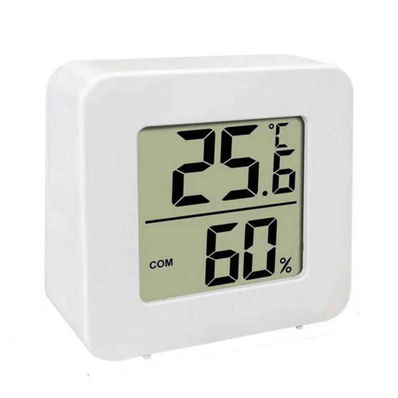 Inteligentna temperatura Mini minimalistyczny domowy miernik wilgotności termometr gospodarstwa domowego z wyświetlaczem elektronicznym cyfrowym L3B4