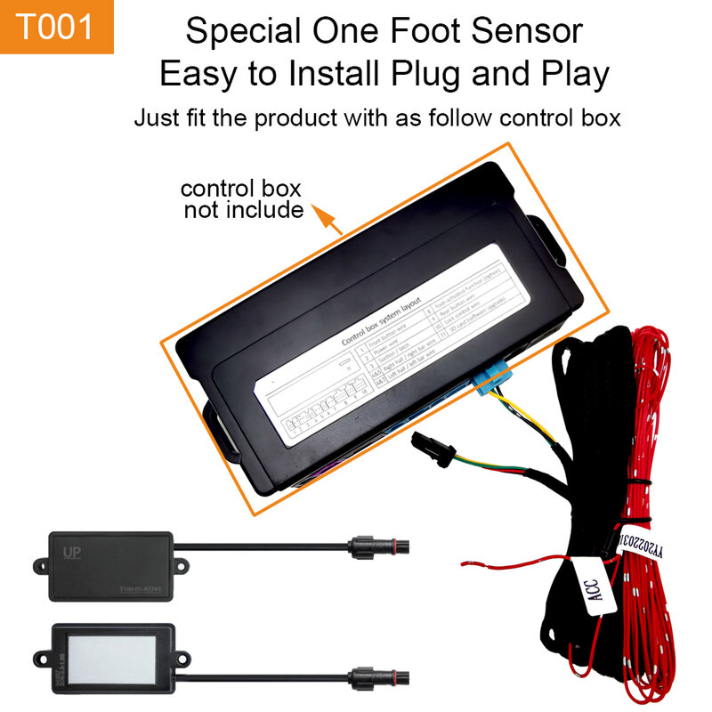 Relearce One เท้าเปิดใช้งาน Trunk Boot Kick Sensor สำหรับ Smart Auto ไฟฟ้า Tail Gate Lift Flaps เปิดประตูรถยนต์