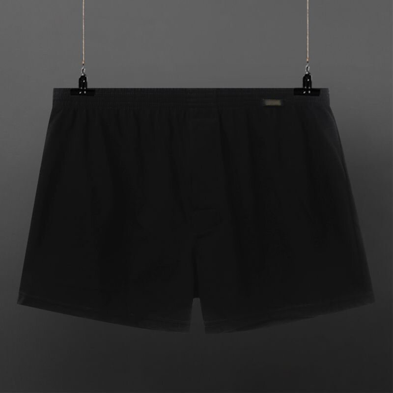 Boxer Shorts de algodão respirável masculino, roupa interior sexy, troncos soltos, cuecas lingerie, novo