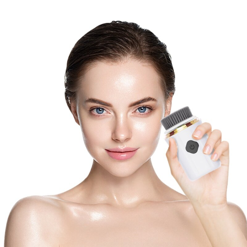 Cepillo eléctrico para limpieza Facial, dispositivo de belleza para el hogar, limpieza profunda de la piel