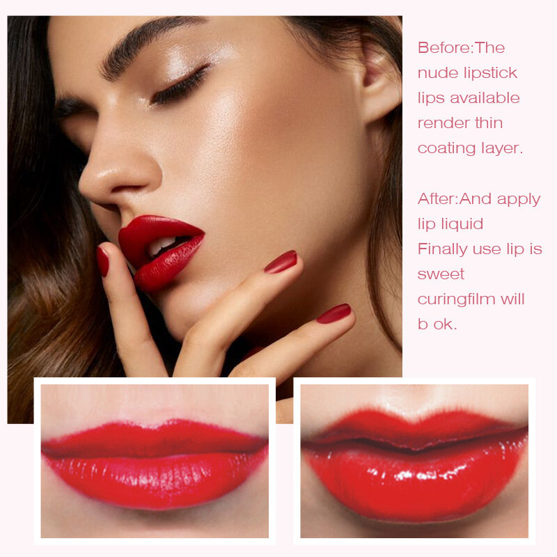 Pintalabios de volumen extremo para mujer, para el cuidado de los labios Bálsamo hidratante, aceite brillante, agrandar, maquillaje de belleza