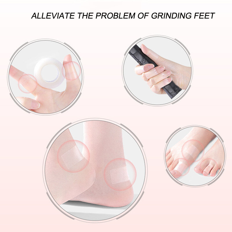 1 stücke PE Invisible Transparent Ferse Aufkleber Multi-funktionale High Heels Anti-tragen Füße Ferse Kissen Hand Fuß anti-tragen Stick