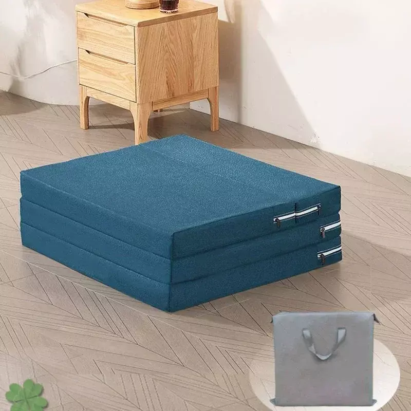 Portable Single Memory Foam Folding Colchões, Tatami preguiçoso macio, Tapete de ioga para dormir no chão, Trabalhadores de escritório, Almoço