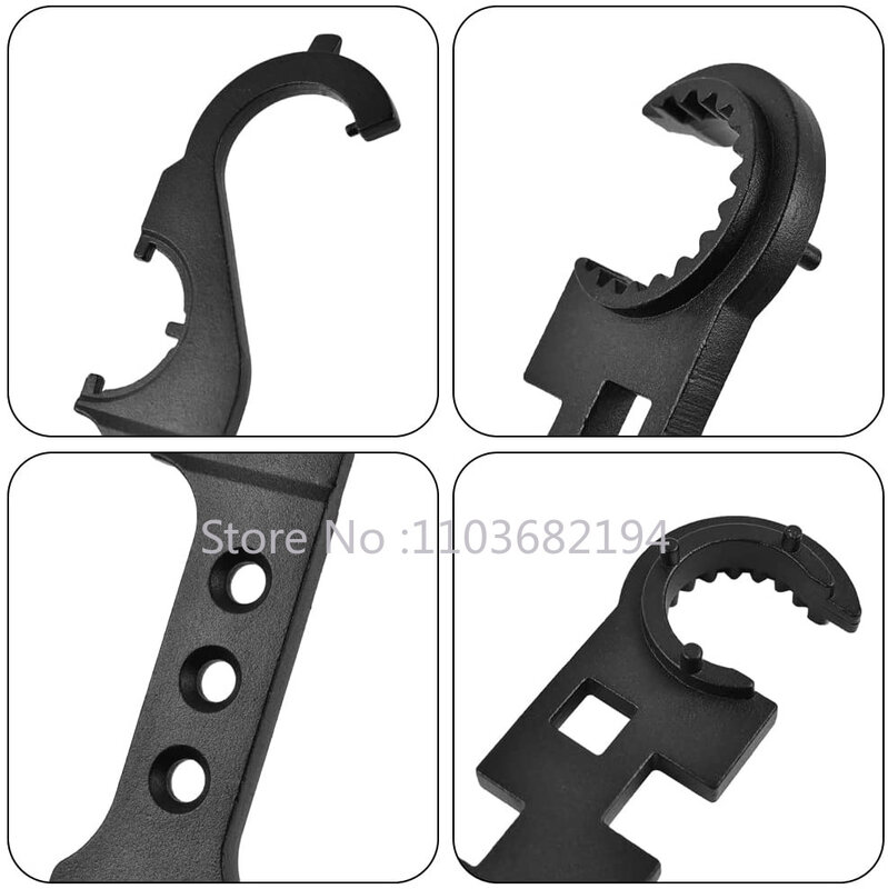 Полностью стальной высокопрочный гаечный ключ AR15/M4 многофункциональный комбинированный гаечный ключ