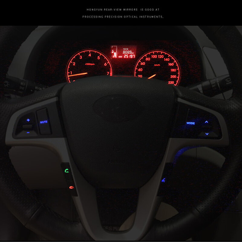Новая кнопка рулевого колеса для Hyundai Verna Solaris 2011-2016, рулевое колесо с регулировкой громкости звука и музыки, автомобильный переключатель, аксессуары