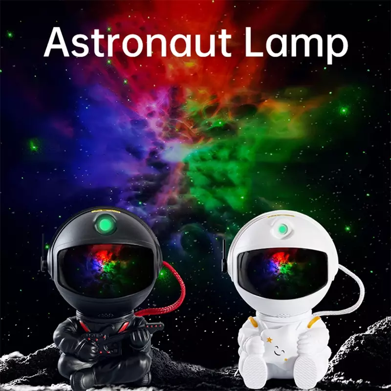Star Projector Galaxy Night Light Astronaut Nebula Galaxy Space Projector Starry Nebula Gift for Kids Adults for Bedroom