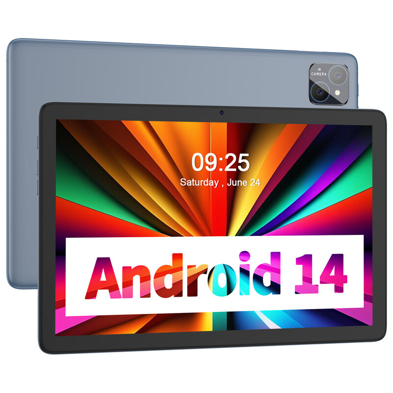 Pritom-Android 14タブレット,デュアルカメラ,Bluetooth,fm,タイプc,5g,wifi6,128GB, 8000mAh, 10インチ,tab11