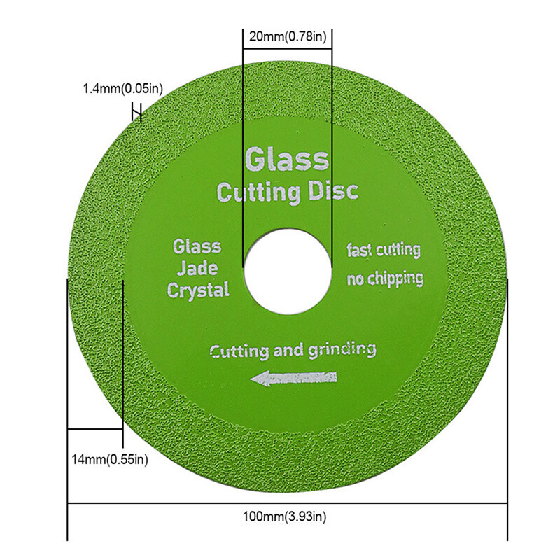 Glass Cutting Disc Diamond Saw Blade Polishing Cutting Blade For Ceramic Tile Jade Ultra-thin Saw Blade Without Chipping