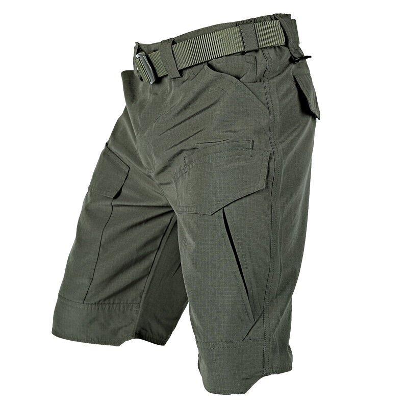 Men's Multi-pocket Tactical Shorts Military Special Forces Wear-resistant Five-point Pants Summer Waterproof Breathable Shorts