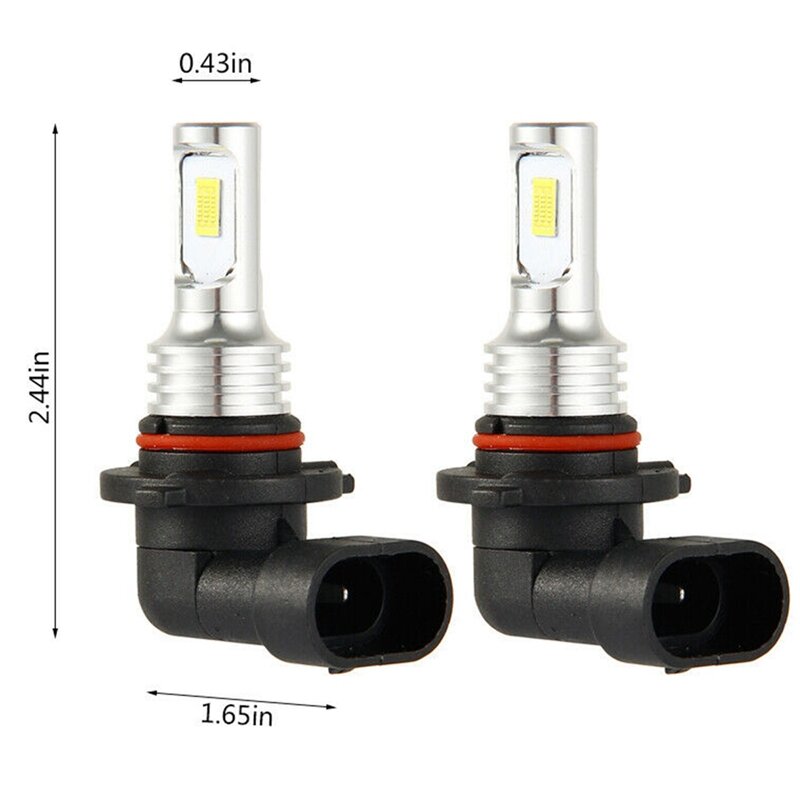 6X 9005 HB3 LED Headlight Bulbs Kit High-Beam 35W 4000LM 6000K White High Power
