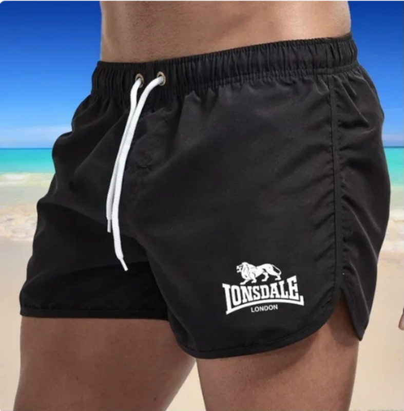 2024 letnie nowe męskie spodnie plażowe pływanie seksowny Fitness siatkówka na świeżym powietrzu wspinaczka górska przygoda kolarstwo spodnie sportowe moda
