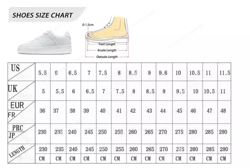Custom Lace Up Mesh Shoes para homens e mulheres, AF, esportes, corrida, alta qualidade, Flat Force Sneakers, DIY, Custom Made Shoe