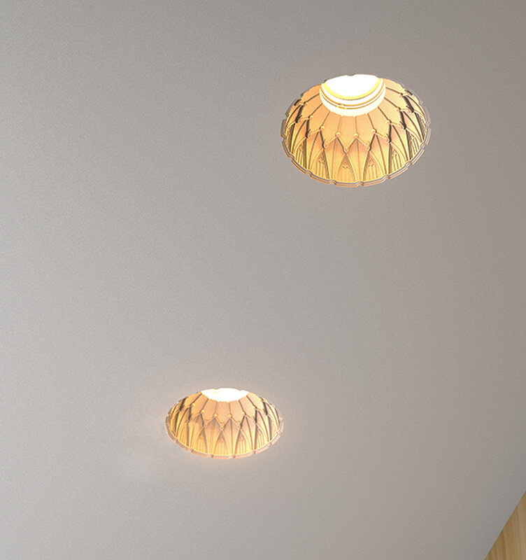 ไฟดาวน์ไลท์ LED 7W 10W แบบฝัง, โคมไฟติดเพดานสปอร์ตไลท์กันแสงสะท้อนสำหรับห้องนอนห้องครัวห้องนั่งเล่นโคมไฟห้อยเพดานแบบ COB