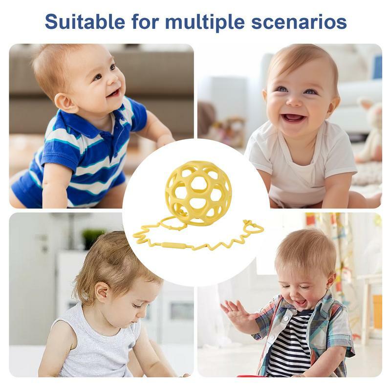 Zabawki dla niemowląt miesiące obracające się grzechotka chwytania aktywność dziecka zabawka silikonowa gryzak dla niemowląt zabawki sensoryczne dla niemowląt
