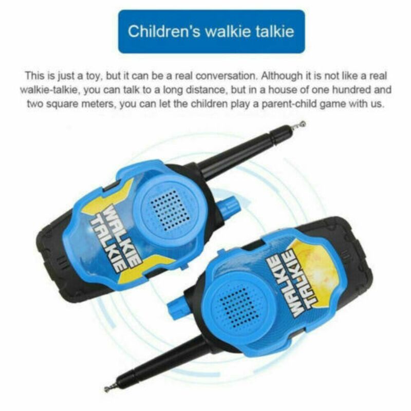 Walkie Talkies portátiles para niños, juguete educativo, intercomunicador de largo alcance, juegos al aire libre, el mejor regalo
