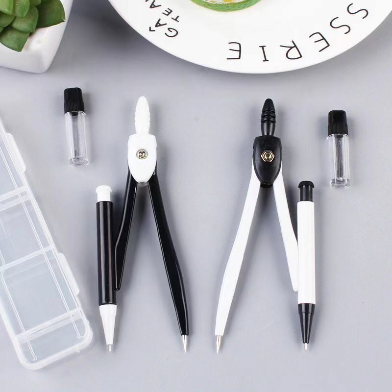 Compas Stainless Steel Drawing Compass Math Geometry Tools for Circles School Supplies Student Stationery Akusherstvo Акушерство