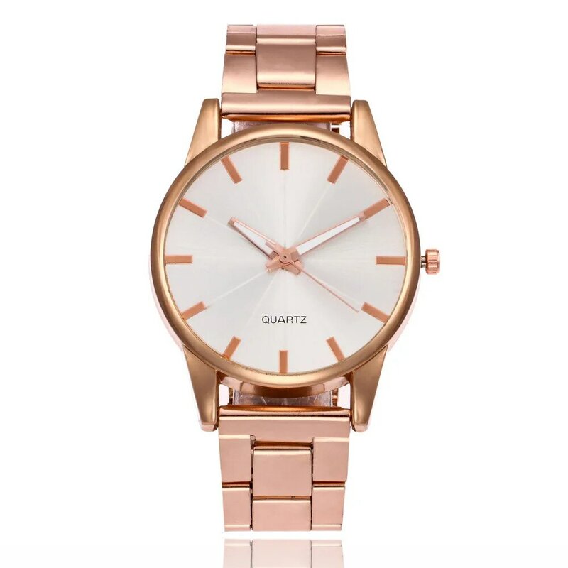 Modne szybkie 2023 zegarki luksusowe kwarcowe cklcok tarcza ze stali nierdzewnej casualowe zegarki na rękę damskie na prezent
